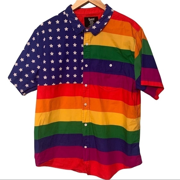 Spencer’s Other - Spencer’s Short sleeve button up shirt size XL